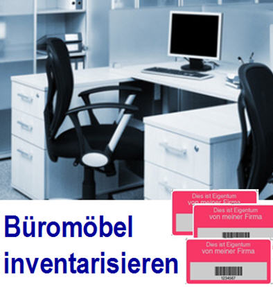 Inventarverwaltung beh�lt den �berblick �ber das Mobiliar.  
B�rom�bel