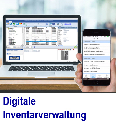 Digitale Inventarverwaltung dokumentiert Ihre Inventarg�ter.  Dokument