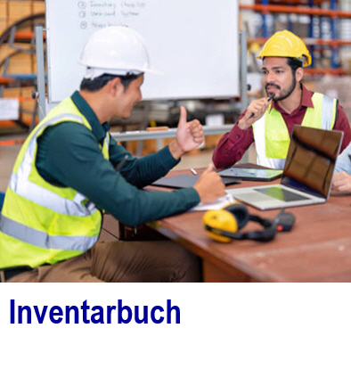 digitales Inventarbuch im Unternehmen Inventarbuch, Inventarverwaltung, Buch f�r Inventar