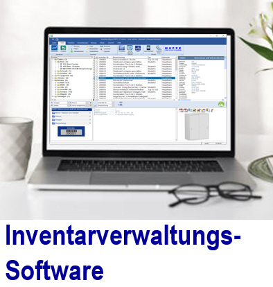 Praxisbew�hrte Inventarverwaltungssoftware mit Hilfe von Barcode Etike