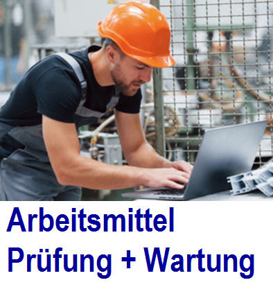 Arbeitsmittelpr�fung . Pr�fen: Anschlagmittel, kraftbet�tigte T�ren & 