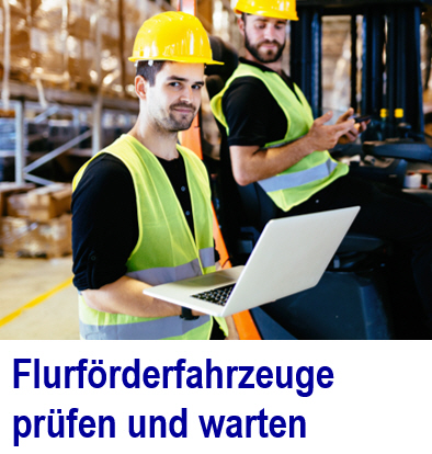 Flurf�rderfahrzeuge Pr�fung 195�. Pr�fen Planen  Dokumentieren. Softwa