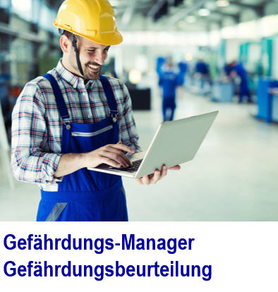 Gef�hrdungsmanager erstellt die Gef�hrdungsbeurteilung