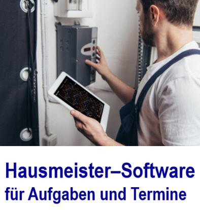 Die Hausmeister-Software f�r Wartungen . Hausmeisterdienst . QS-Softwa