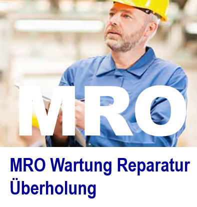 Software f�r Wartung, Reparatur und �berholung (MRO) .