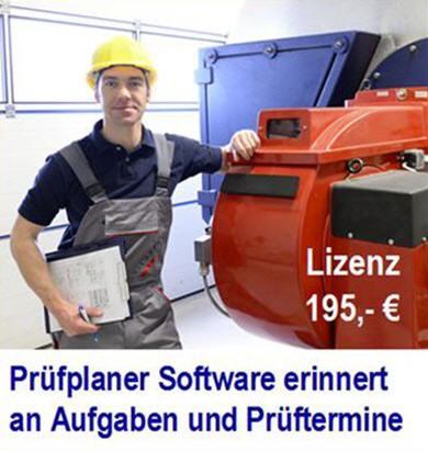 Digitaler Pr�fplaner plant die Pr�fungen. Arbeitsmittelpr�fung einer S