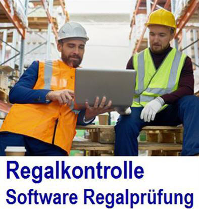 App f�r die Pr�fung von Regalanlagen. Software / app zur Regalpr�fung 
