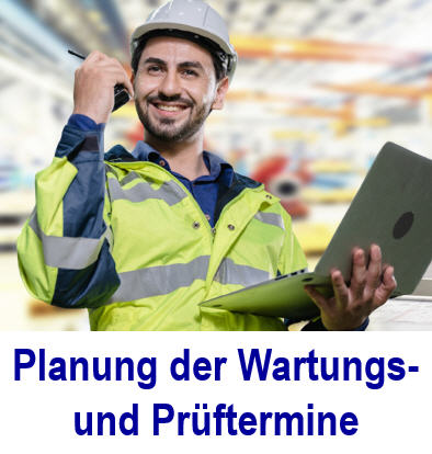 News zur Wartungsplaner Software f�r die Wartung. news, Betriebssicherheit,Wartungsarbeiten, Verwaltung Pr�ffristen, Pr�ftermine