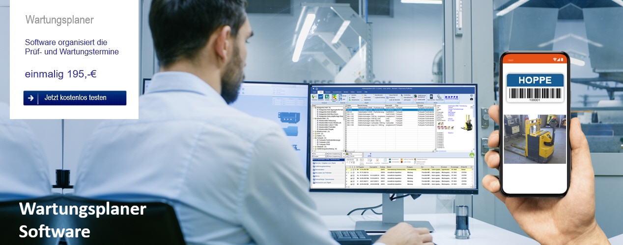 Wartungsplaner Software - n�chsten Wartungstermin planen
